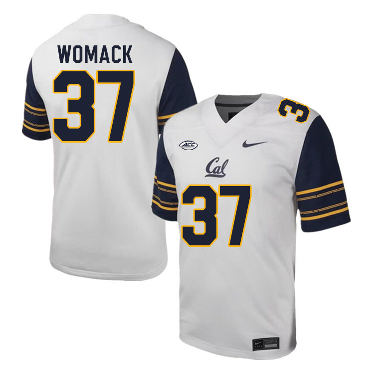 Men #37 Julian Womack California Golden Bears ACC Conference College Football Jerseys Stitched Sale-